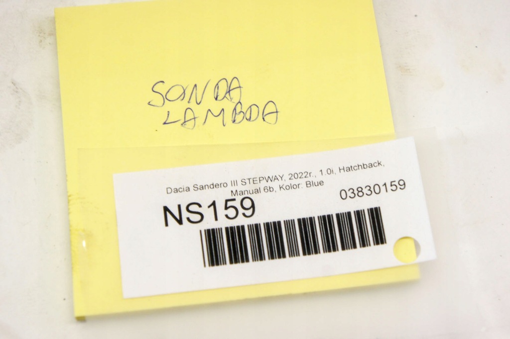 фото №5, Ns159 dacia sandero iii 1.0i датчик лямбда-зонд