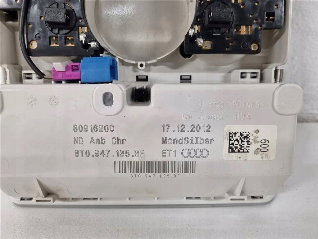 фото №7, Лампа освещение кабины перед audi a4 b8 facelift 2013 8t0947135bf
