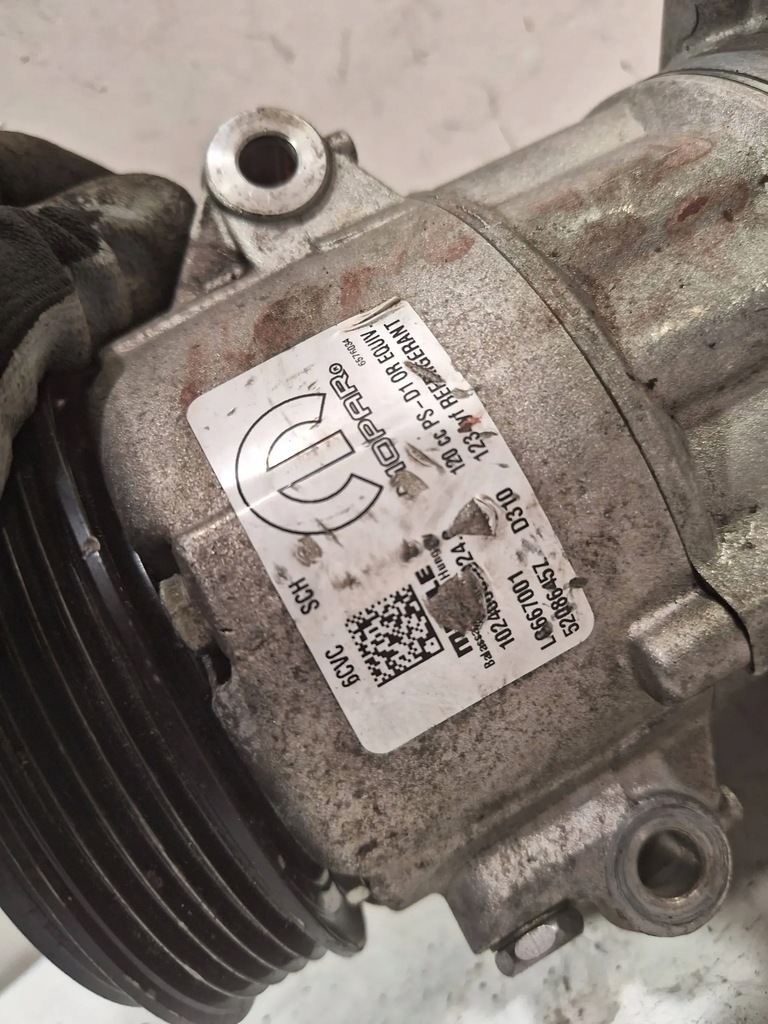 фото №6, Компрессор кондиционера delphi 52086457 fiat 500x 1.0 tjet 101km 16-