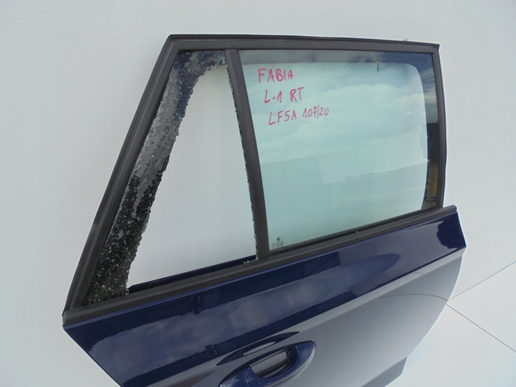 фото №8, Fabia iii дверь правое задняя задние lf5a rok 2016