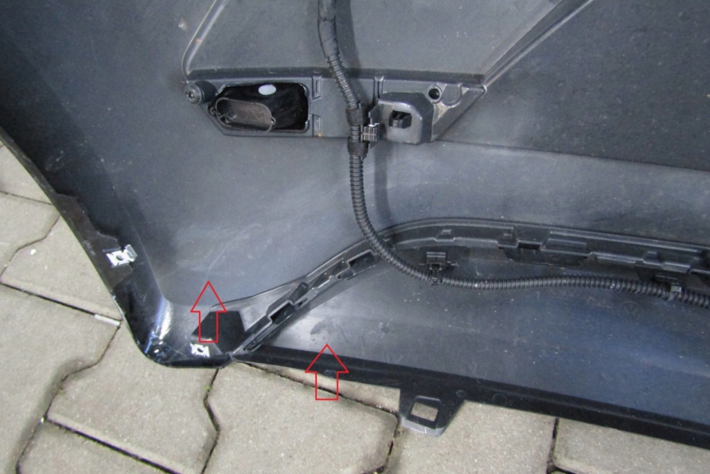 фото №9, Бампер задняя vw up 1s6 lift 16- камера + pdc