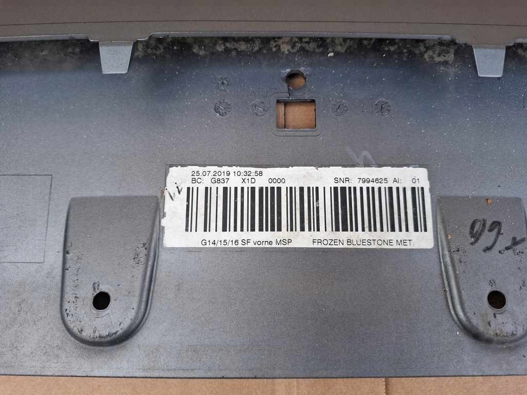 фото №15, Бампер перед bmw 8 viii g14 g15 g16 оригінал ні клеєний