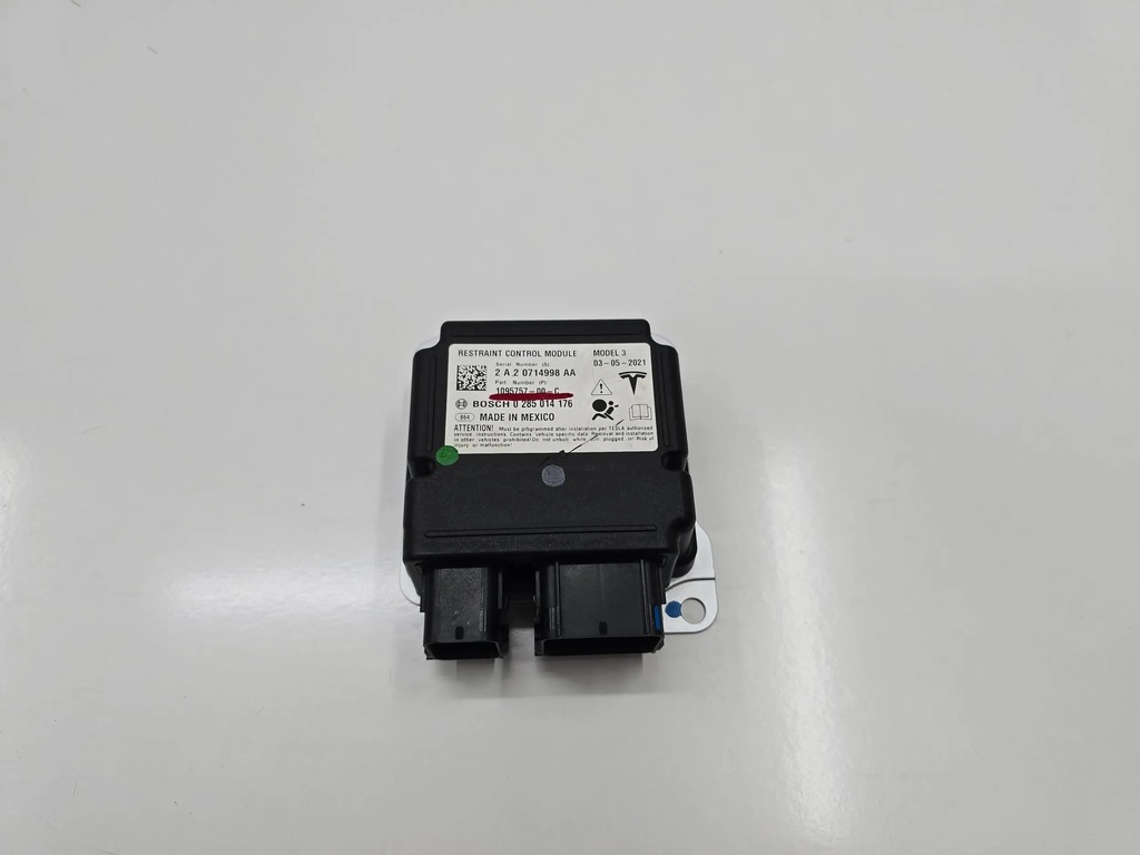 фото №1, Блок керування модуль датчик подушка безпеки tesla 3