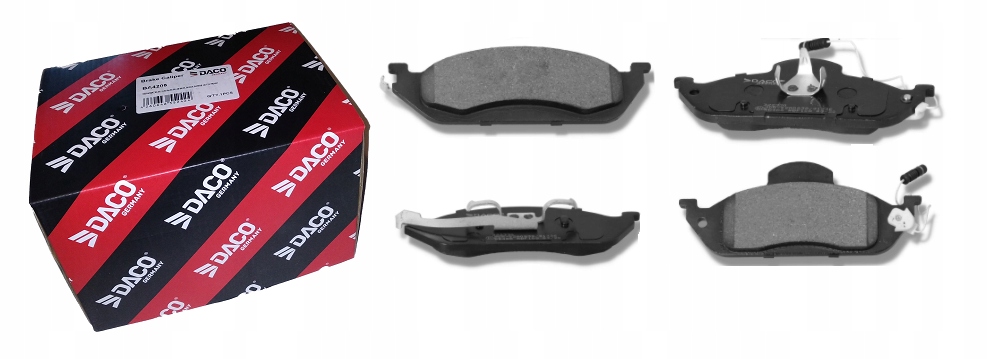 фото №1, Тормозные колодки тормозные mercedes ml w163 98- перед