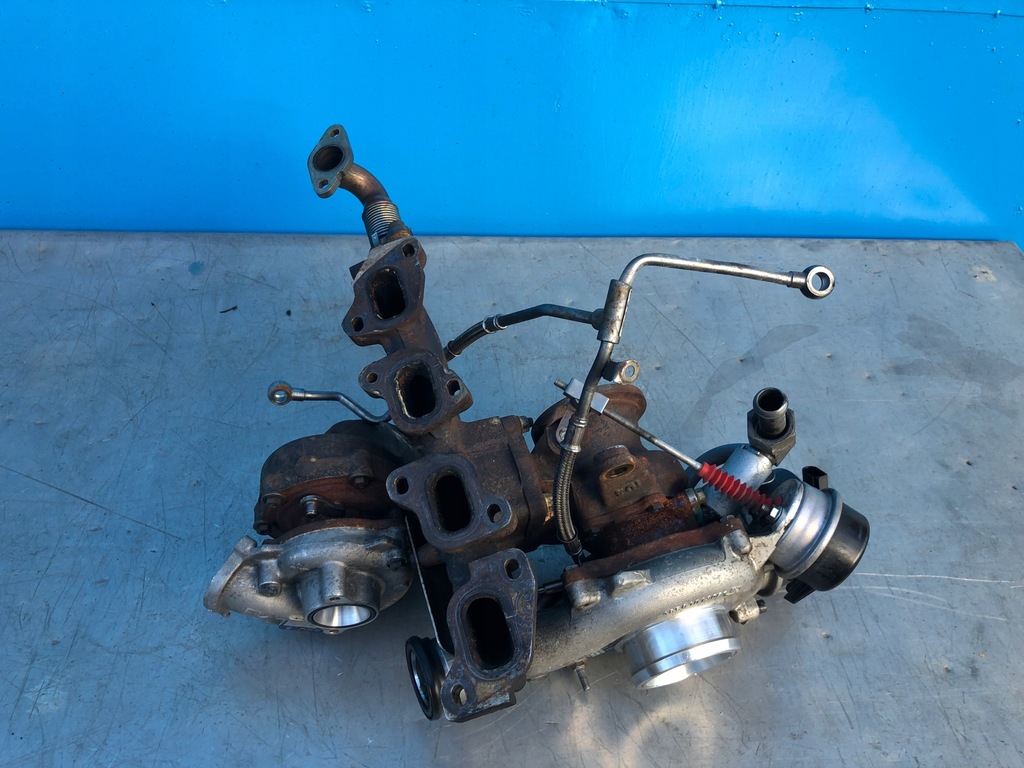 фото №9, Vw crafter ii турбіна bi turbo турбонагнітач 2.0