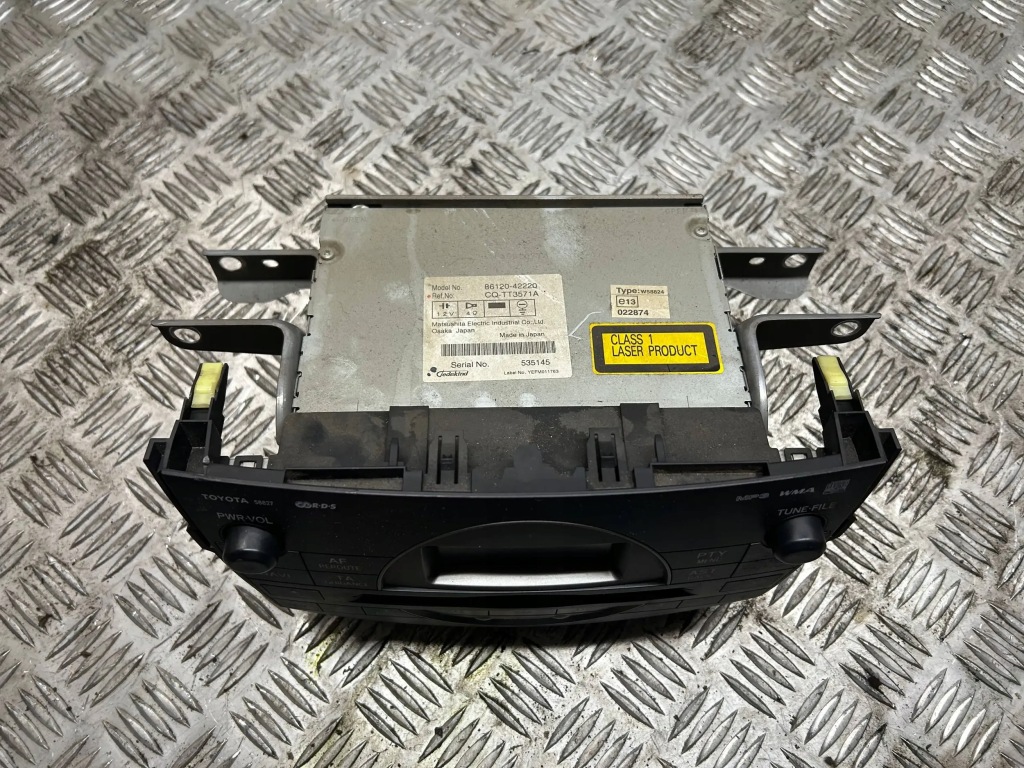 фото №2, Радіо радіопрогравач cd toyota rav4 iii 05-12 86120-42220