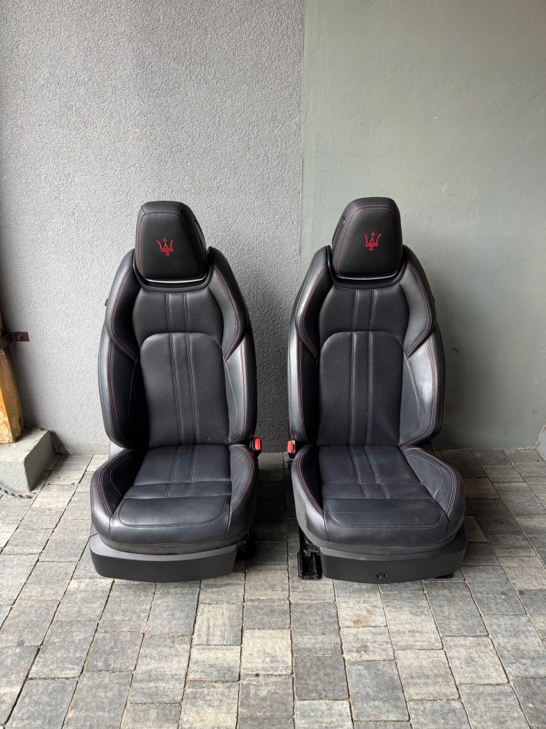 фото №1, Maserati quattroporte vi gransport сидіння заднє сидіння комплект оббивка обшивки