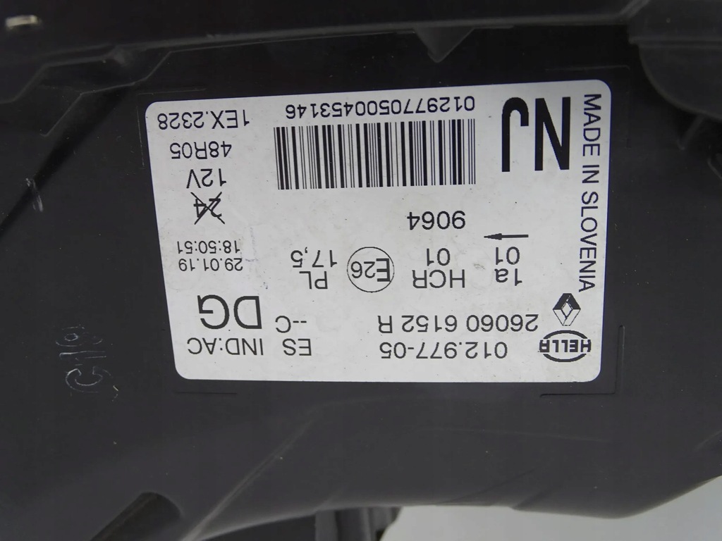 фото №7, Лампа перед передняя левая renault captur lift 17-21