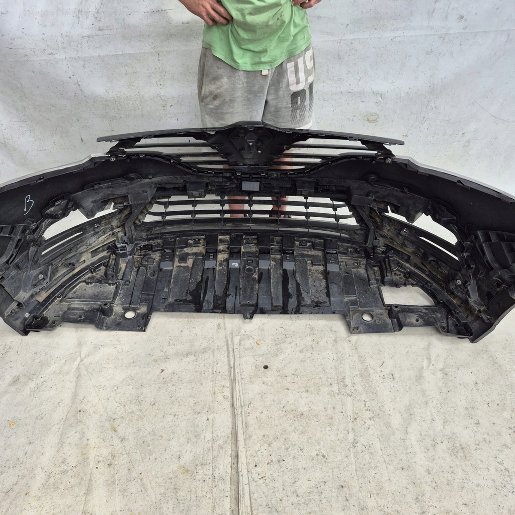 фото №13, Renault espace 5 v 14- бампер перед передний решётка радиатора плита pdc