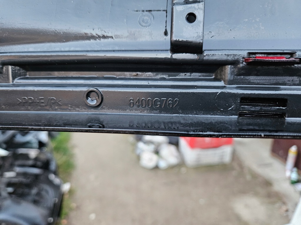 фото №8, Mitsubishi outlander 3 iii lift молдинг накладка бампера перед передня