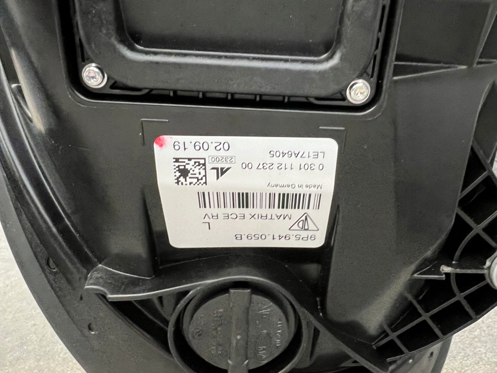 Porsche 992 carrera led matrix система фары перед Недорого