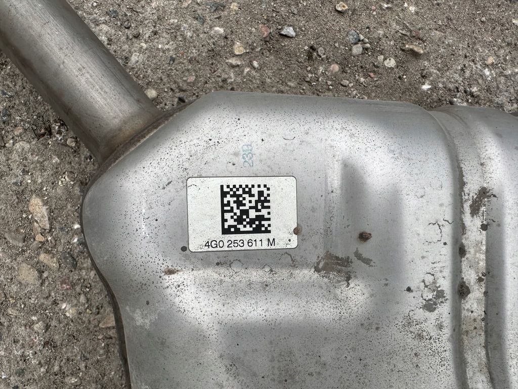 фото №5, Audi a6 a7 4g гасник вихлоп лівий 4g0253611m