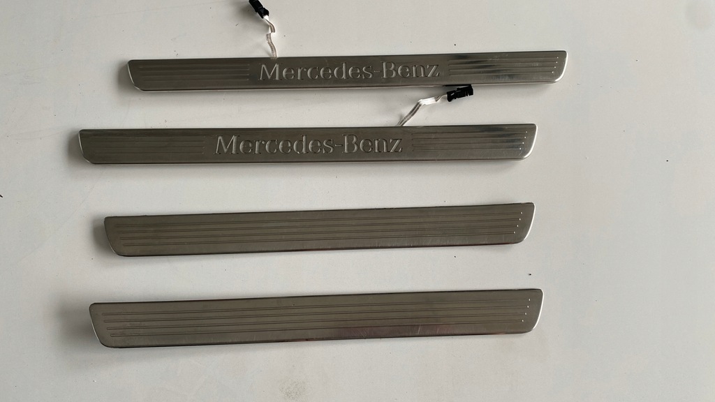 фото №1, Молдинг порог подсвеченная mercedes gl w166