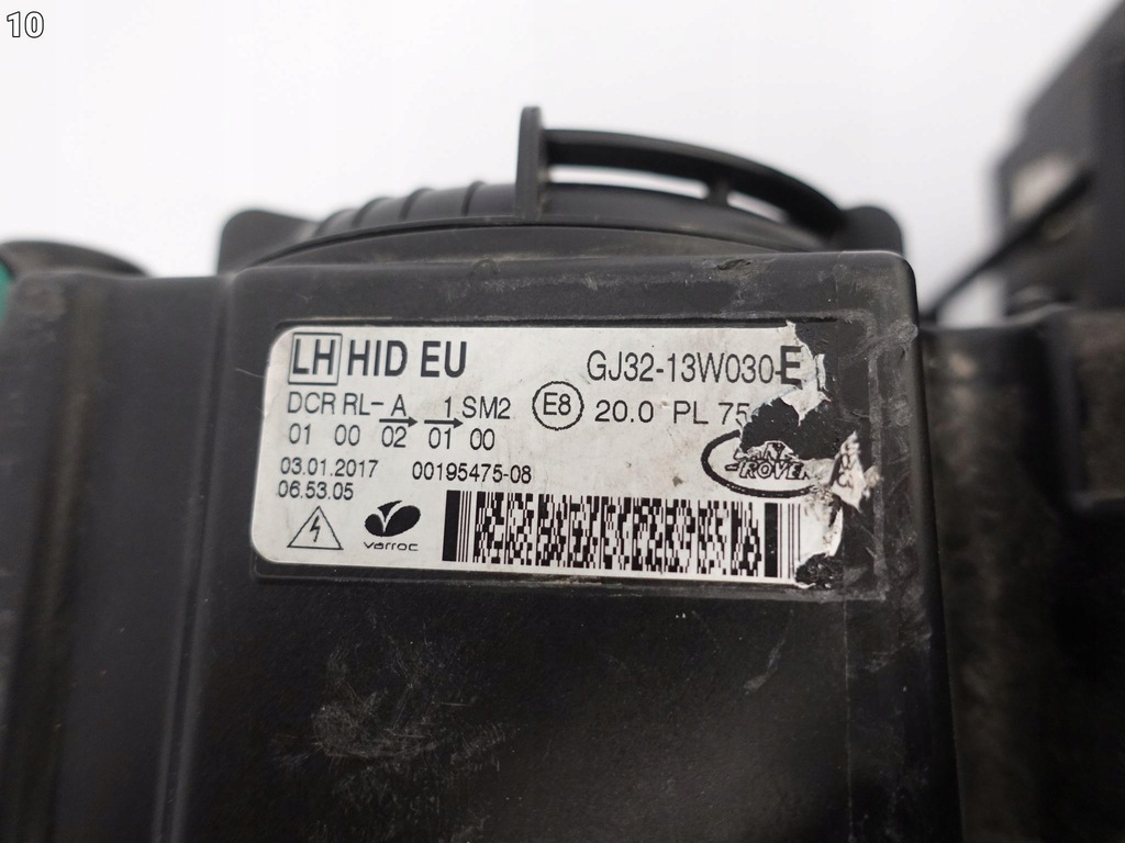 фото №11, Range rover evoque lift 15-18 l538 лампа ксенон + led модуль левая eu