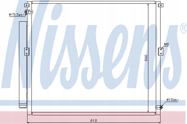 фото №11, Nissens 940167 конденсатор, кондиционер
