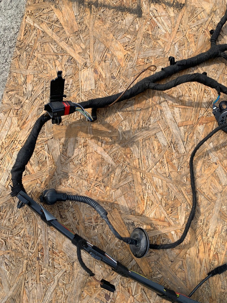 фото №8, Жгут крышки задней cayenne ii 7p5 porsche 4.8turbo