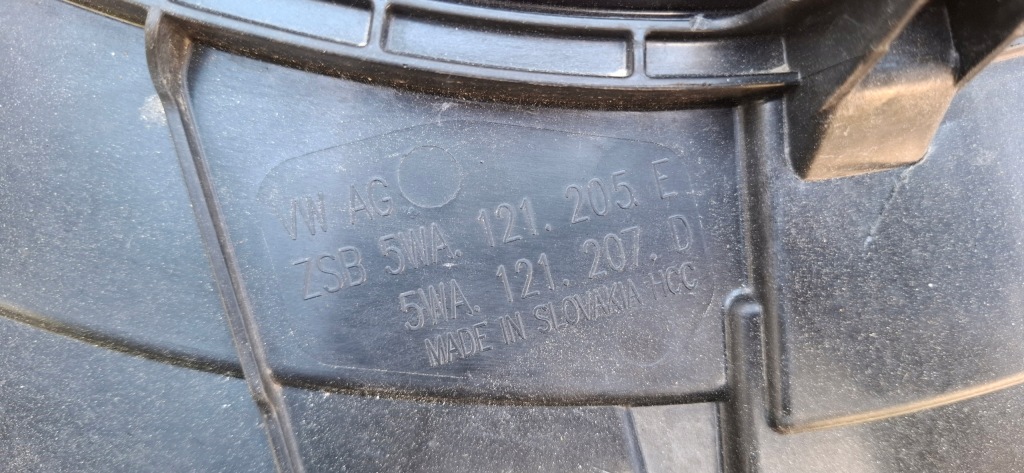 Skoda octavia iv golf 8 viii 2019- вентилятор радиатора 5wa121203p Цена