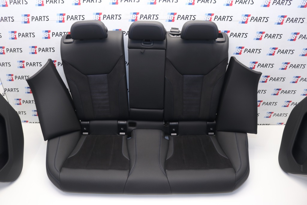 фото №13, Bmw g26 сидіння заднє сидіння обшивки алькантара m-pakiet з підігрівом комплект eu