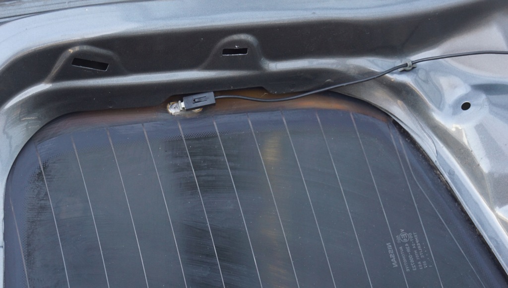 фото №12, Стекло крышки задняя nissan qashqai j10 +2 2011