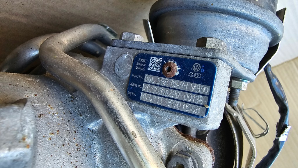 Купить Турбина vw skoda seat audi 2.0 tdi 04l253056m