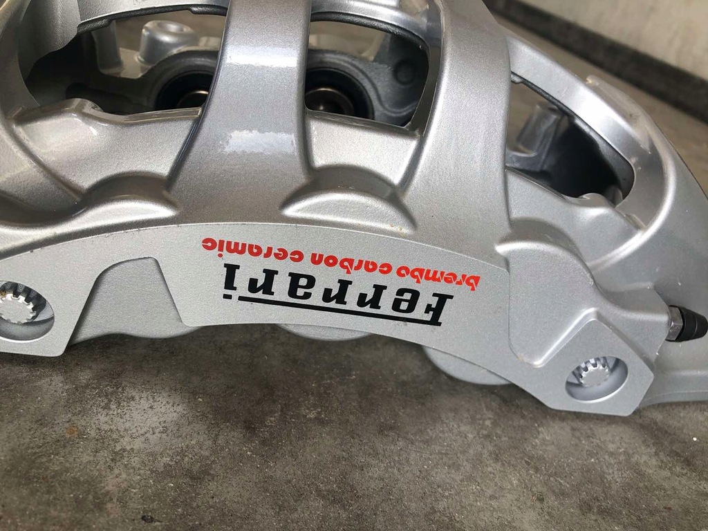 фото №10, Ferrari 488 супорт гальма передній , передня частина brake супорт оригінальний номер 20b8080300