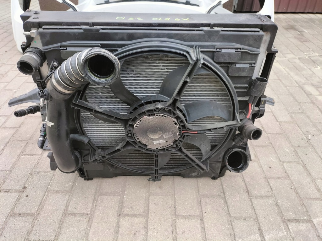 фото №1, Bmw x5 e70 pas передній балка комплект радіатор