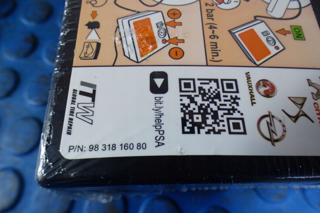 фото №10, Набір ремонтний колеса 9831938980 toyota proace city combo e rifter