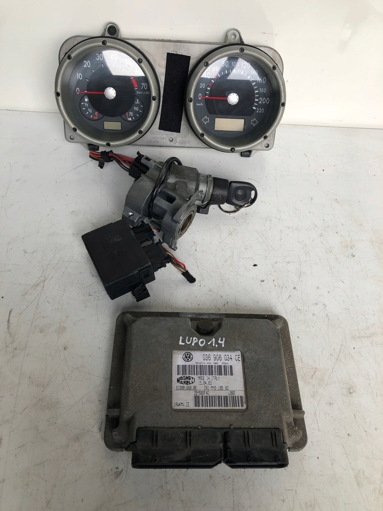 фото №1, Блок управления набор стартовый volkswagen lupo 1.4 036906034ce
