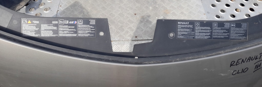 Бампер перед renault clio 3 оригинал Оригинал