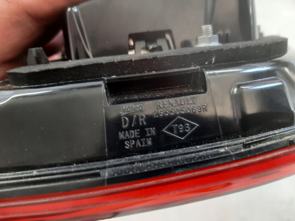 фото №3, Лампа заднього виду правий задня renault kadjar lift led