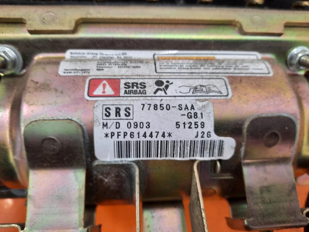 фото №5, Honda jazz ii 02-08 подушка безопасности пассажира 77850-saa