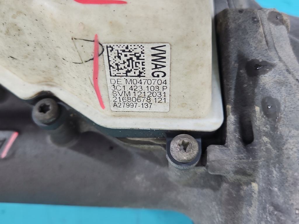 фото №13, Трансмісія кермова рейка рульова vw passat b7 3ab423050c