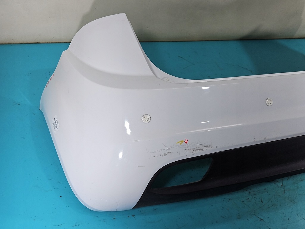 фото №9, Бампер задня kia venga 09-14 білий 7f