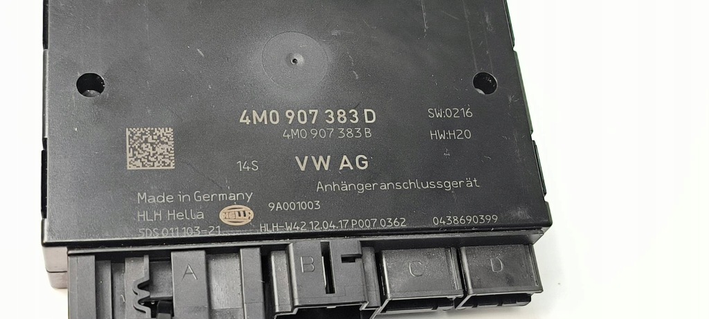 фото №2, Модуль фаркоп 4m0907383d audi a5 f5 sportback