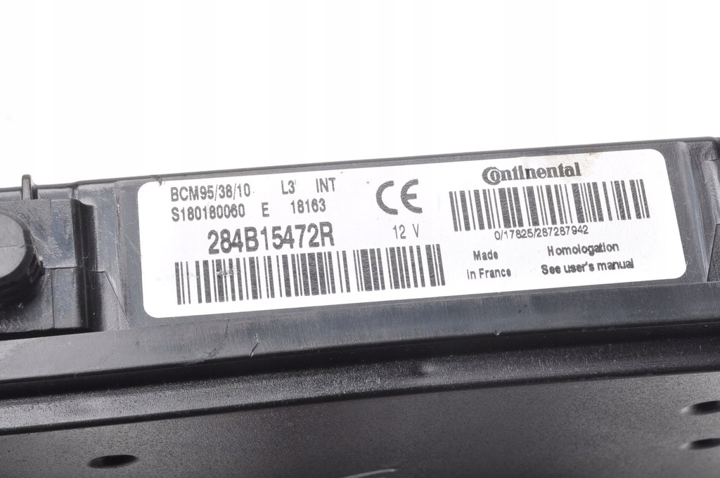фото №6, Renault zoe бортовой компьютер модуль блок управления bcm 284b15472r