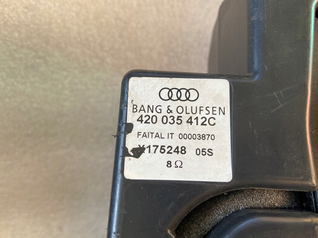 фото №4, Сабвуфер динамик bang&olufsen audi r8