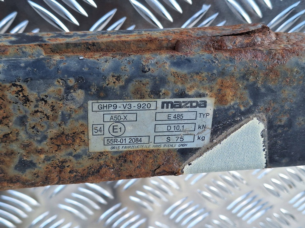 фото №6, Hak буксировочный съемный mazda 6 gj 12-17 kombi