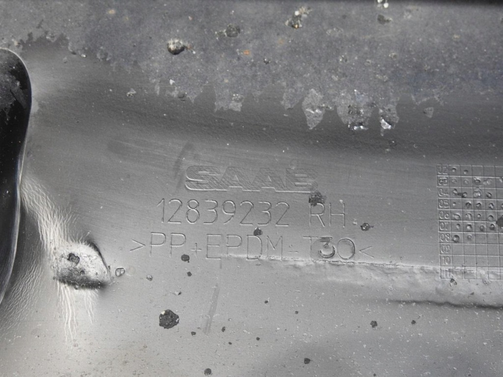 Молдинг накладка поріг права 289 saab 9-3 ii універсал Зі Шроту