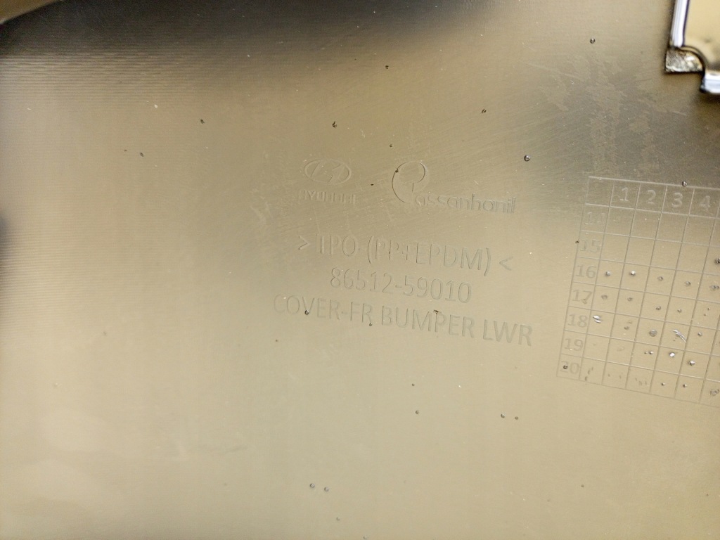 фото №14, Hyundai h350 2014- бампер перед передний 86512-59010