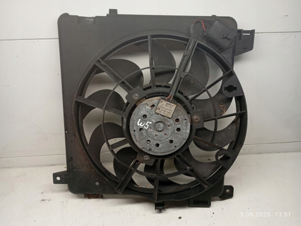 фото №1, Вентилятор радиатора opel astra h 1.9 24467444