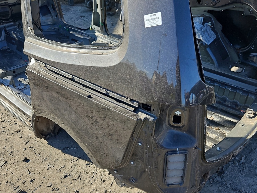 фото №5, Крыло задняя левый seat alhambra ii 7n 10- четверть коричневый lb8r