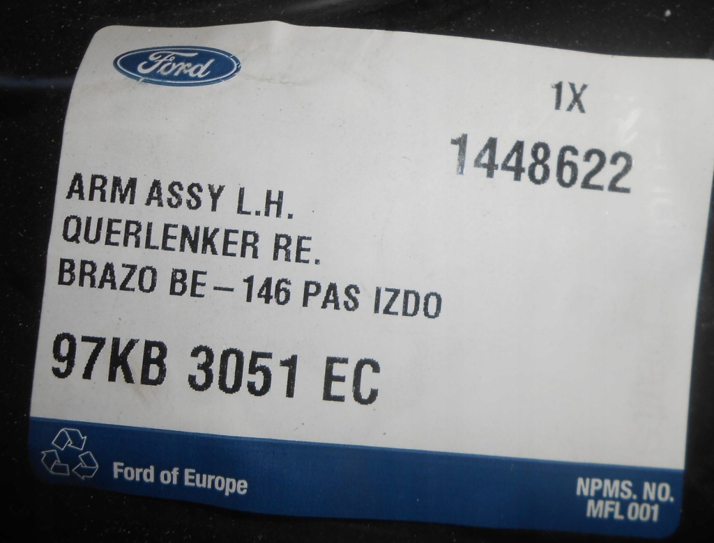 фото №5, Важіль передній лівий ford ka mk1 1996-2008