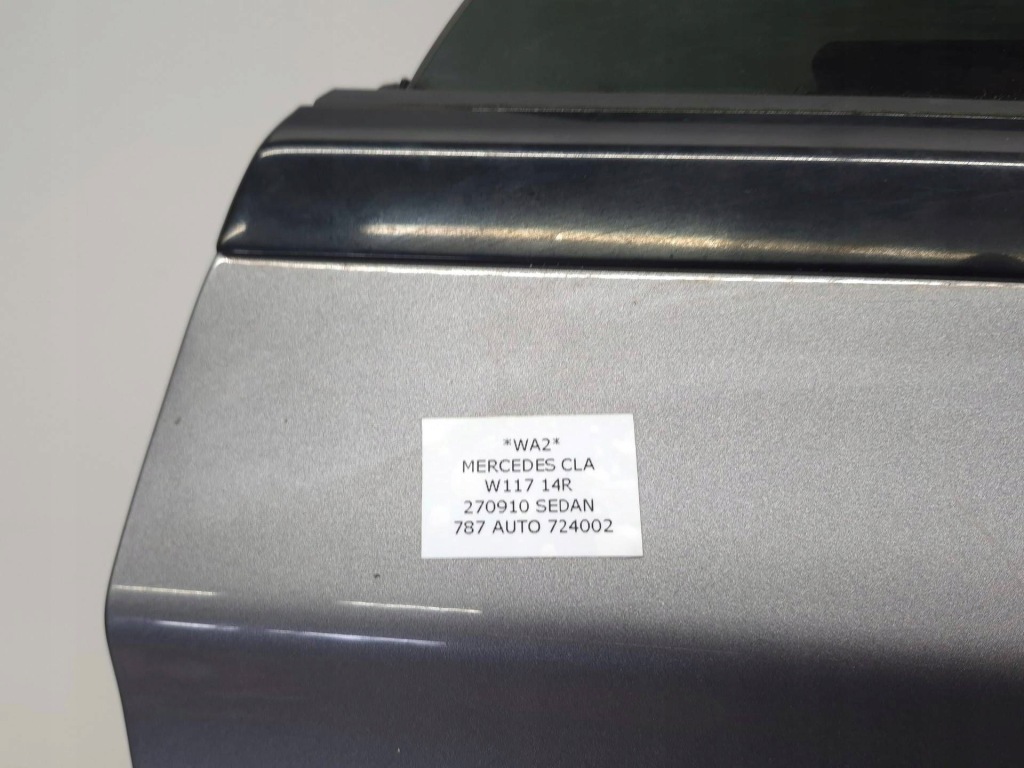 Дверь правое  задняя задняя правый  mercedes cla w117 787 седан с Разборки