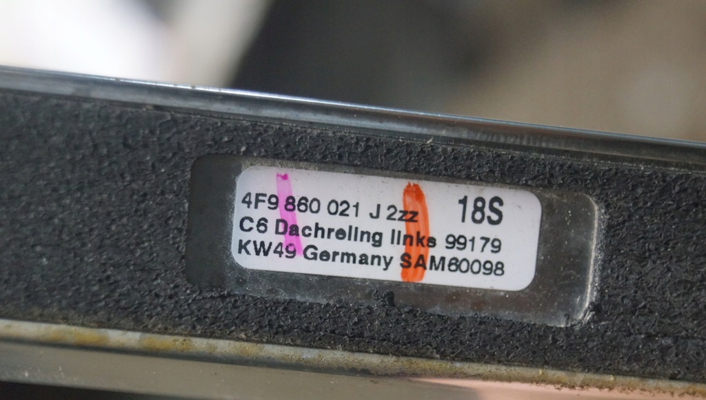 фото №11, Рейлінги накладки дахові audi a6 c6 kombi