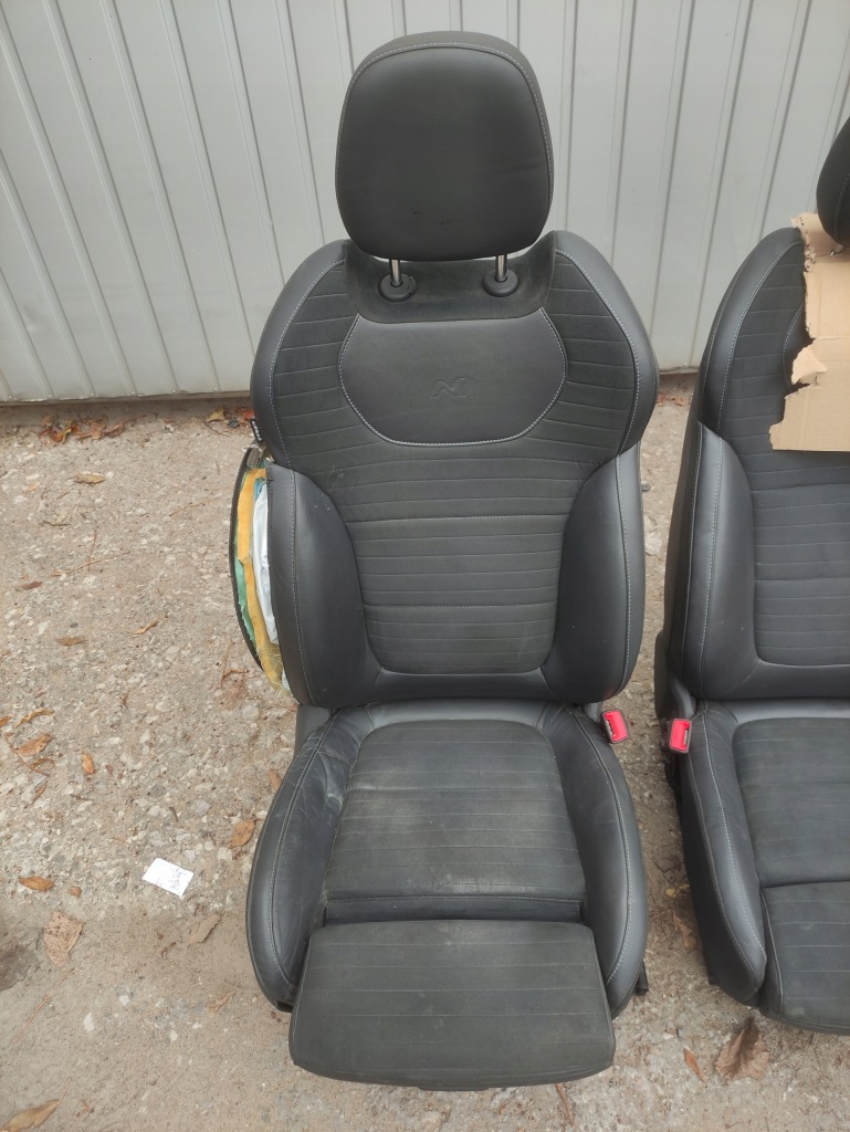 фото №7, Hyundai i30 n i30n iii сиденья перед задняя заднее сиденье кожа alcantara