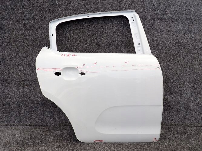 фото №1, Citroen c3 iii 16- двері праве задні задня