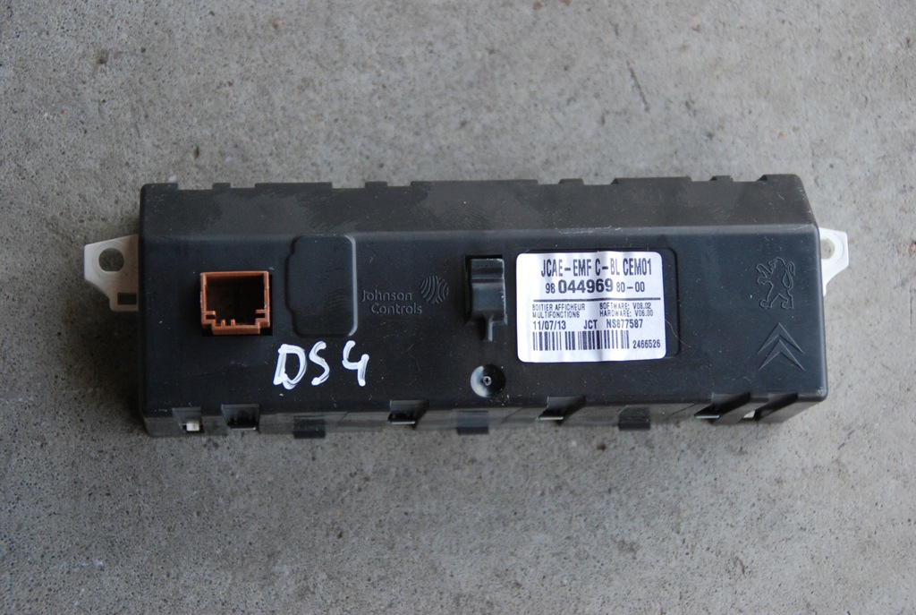 фото №3, Дисплей радио citroen ds4 9804496980