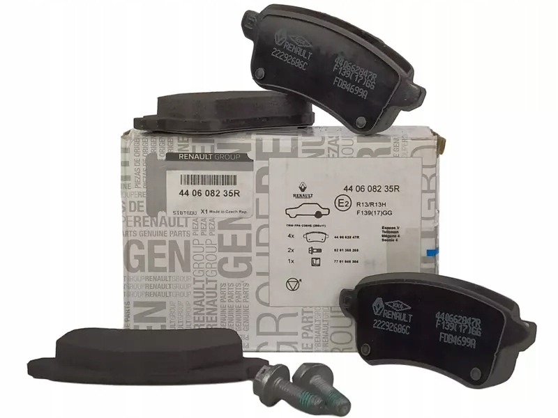 фото №5, Оригинальный номер renault тормозные диски+ тормозные колодки задняя renault talisman 290mm