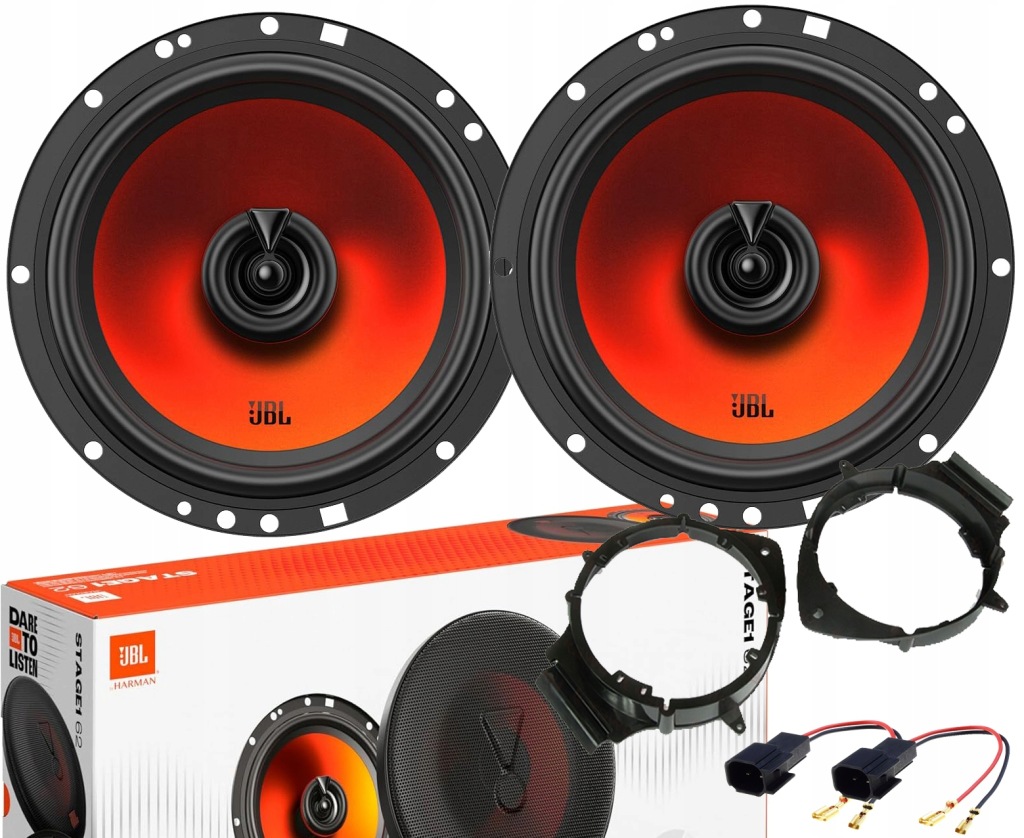 фото №1, Jbl mocne динамики 16,5cm chevrolet cobalt cruze camaro malibu перед задняя