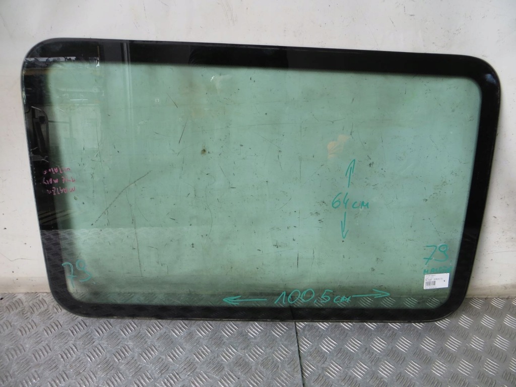 фото №1, Master ii movano стекло кузовная левая задняя 03-